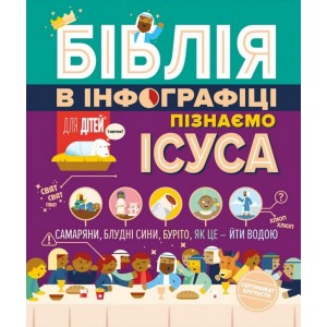 Біблія в інфографіці для дітей. Пізнаємо Ісуса (частина 3)